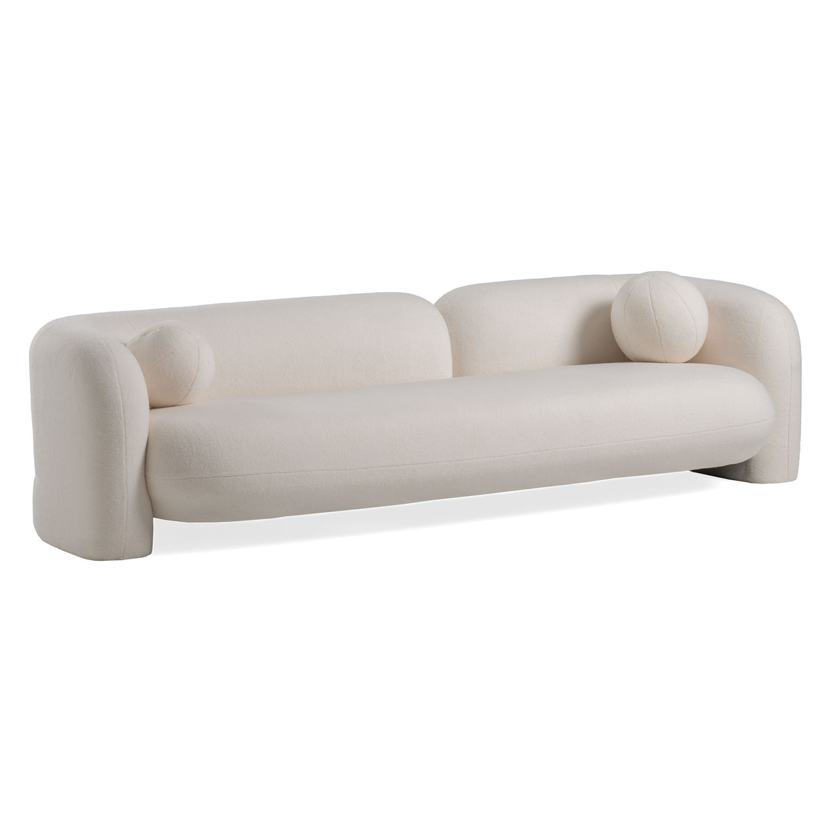 Khan Modern 4-Seater Off White Fabric Sofa by VIG Furniture - View 7