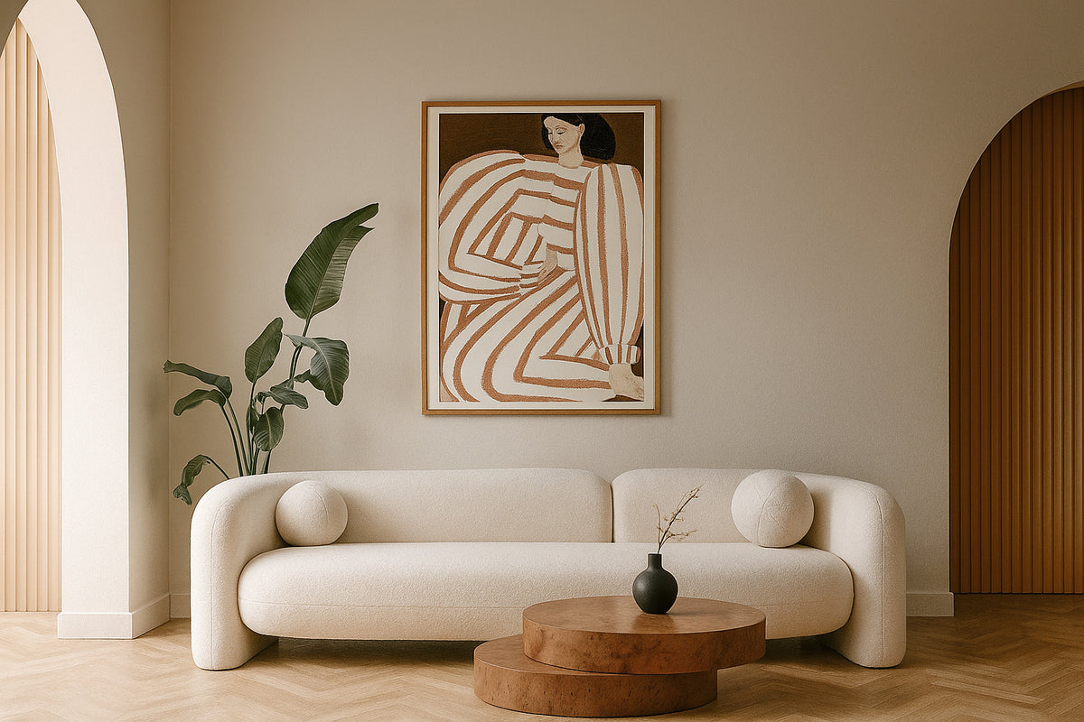 Khan Modern 4-Seater Off White Fabric Sofa by VIG Furniture - View 6