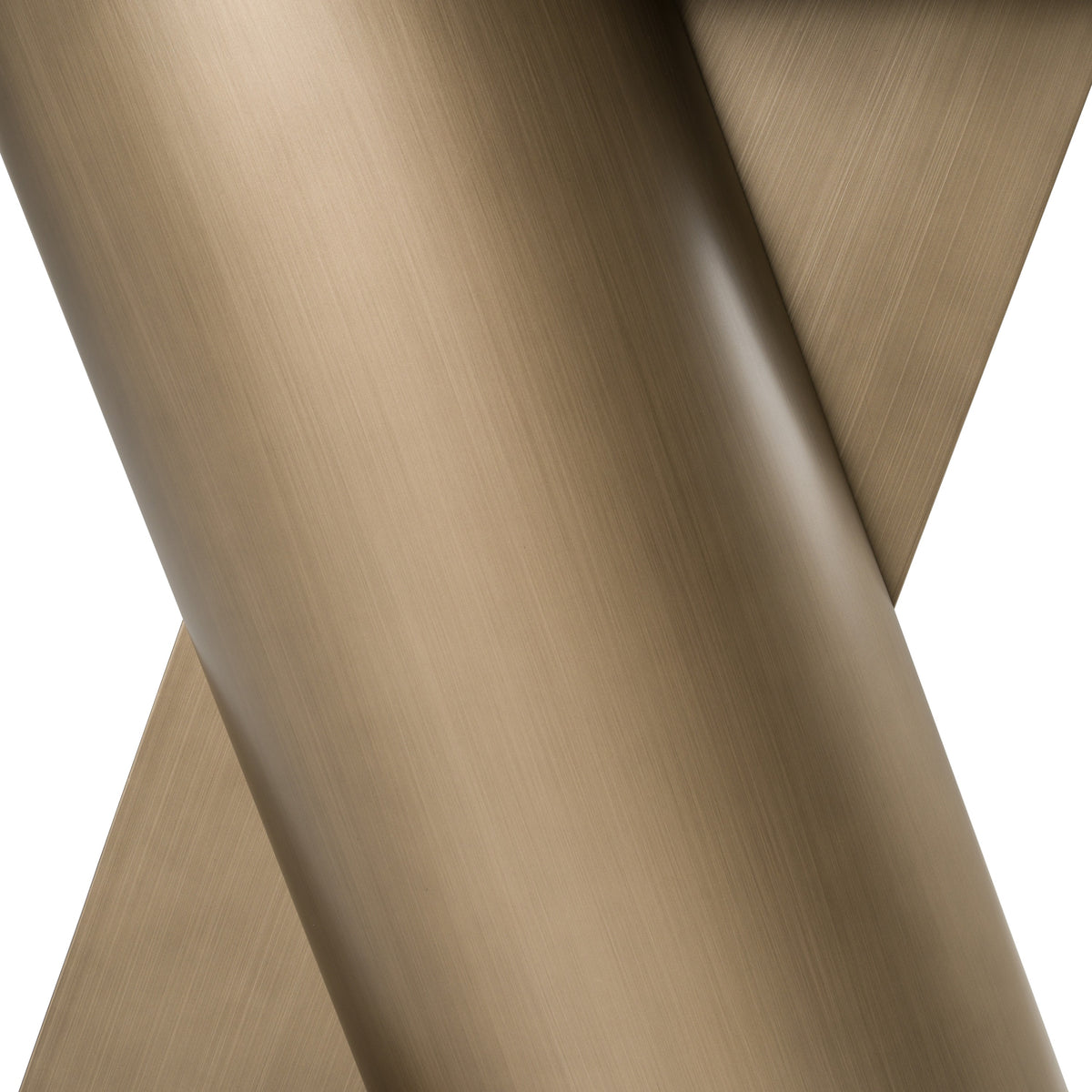 Kiefer - Modern Faux Travertine Ceramic + Bronze Console Table by VIG Furniture - View 6