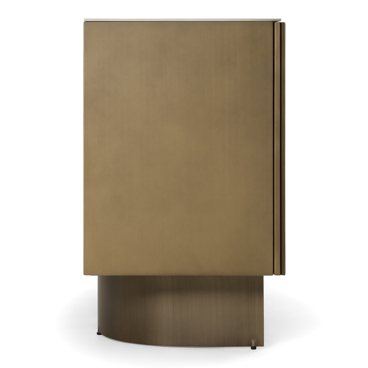 Kiefer - Modern Faux Travertine Ceramic + Bronze Buffet by VIG Furniture - View 3