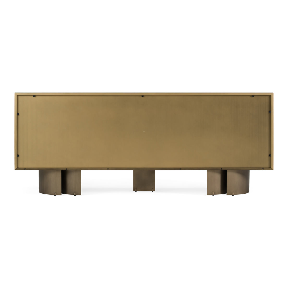 Kiefer - Modern Faux Travertine Ceramic + Bronze Buffet by VIG Furniture - View 4