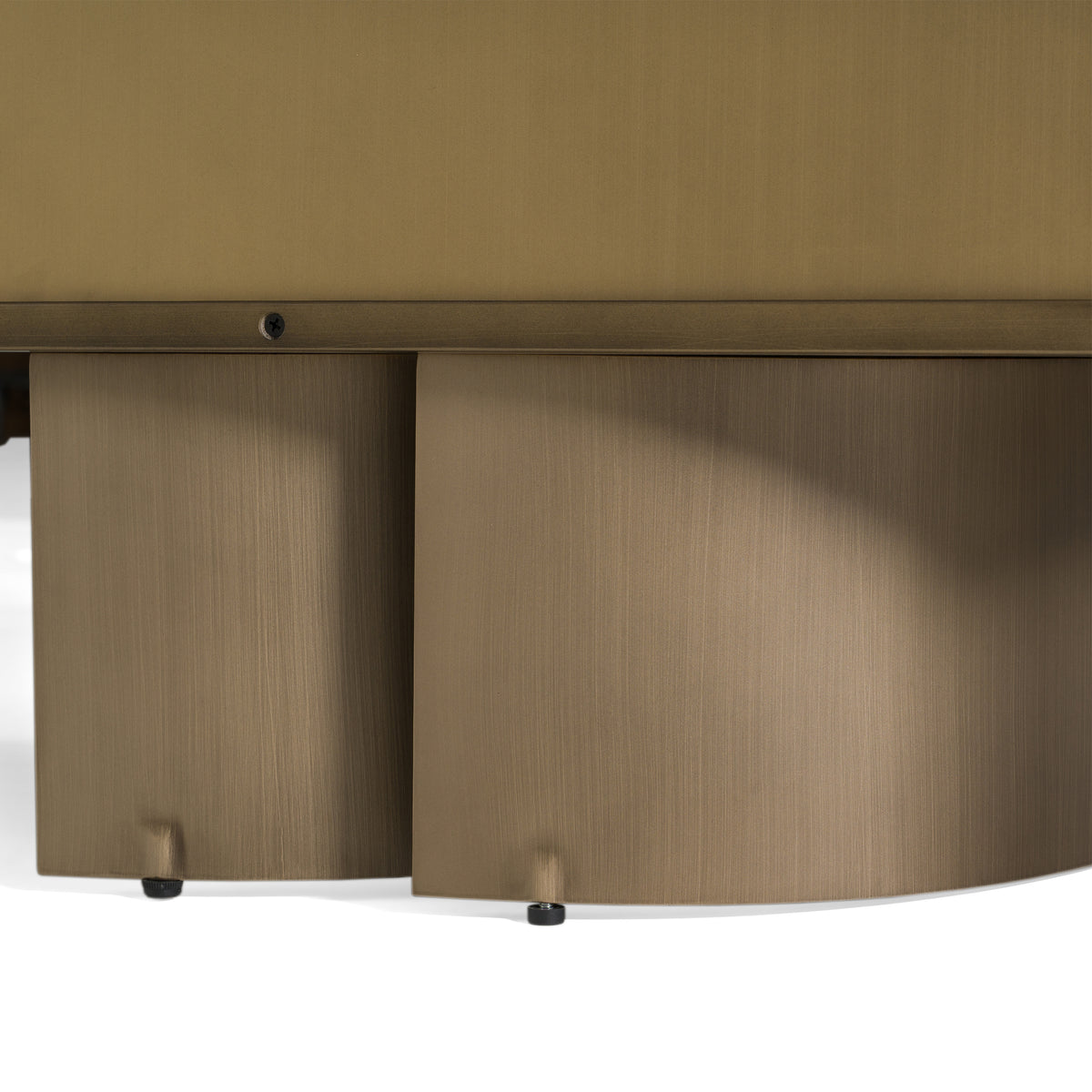 Kiefer - Modern Faux Travertine Ceramic + Bronze Buffet by VIG Furniture - View 8