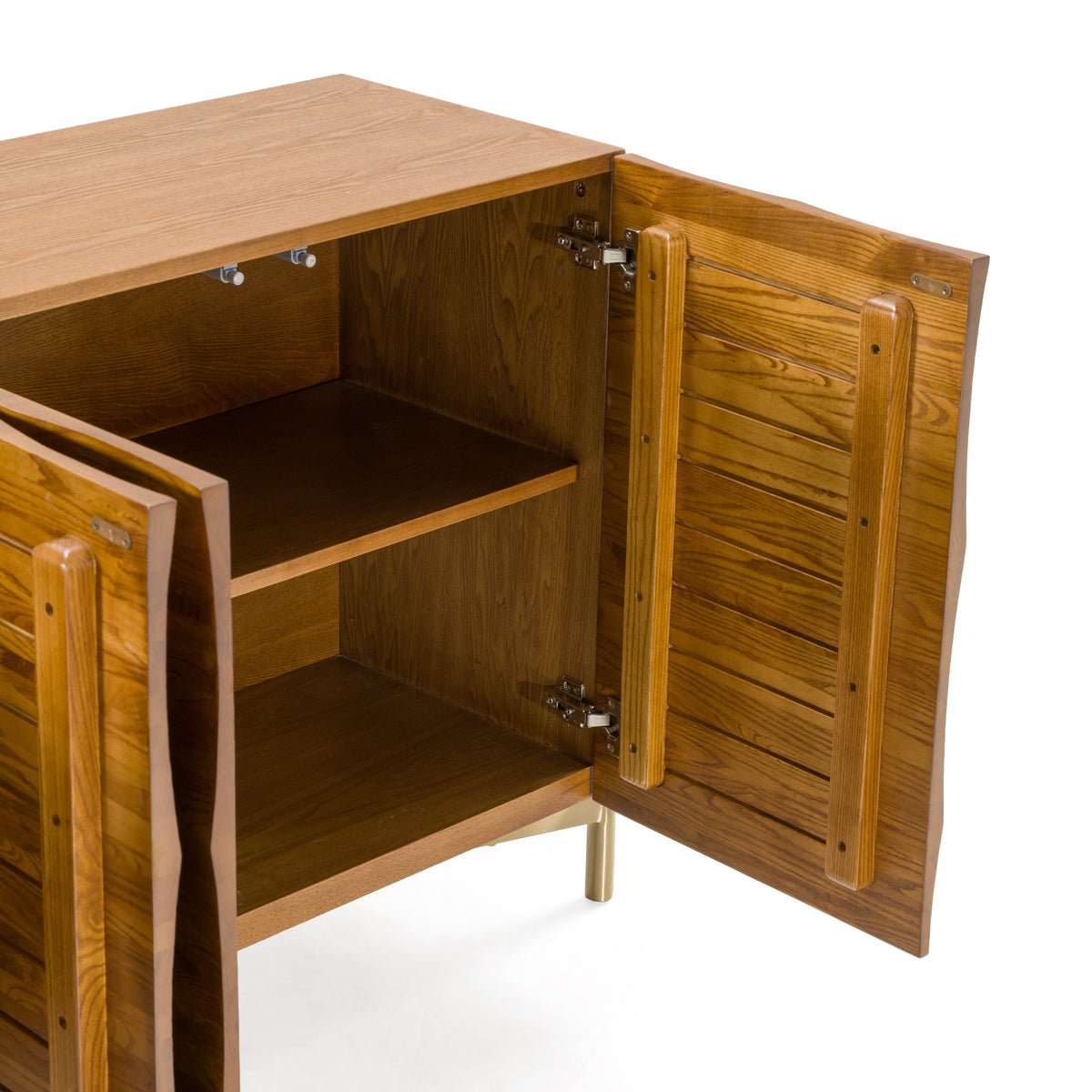 Killeen - Modern Gold + Walnut Buffet by VIG Furniture - View 7