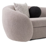 Kilmer Modern Grey Curved Fabric Sectional Sofa by VIG Furniture - View 8