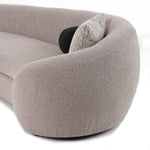 Kilmer Modern Grey Curved Fabric Sectional Sofa by VIG Furniture - View 9