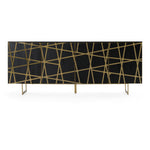 Kilson - Modern Black Oak & Champagne Gold Buffet by VIG Furniture - View 1