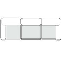 Kinsey - Modern Blue Fabric Modular Sectional Sofa-3-Piece Sectional by VIG Furniture - View 2