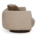 Kiran - Modern Beige + Brown Fabric Sofa by VIG Furniture - View 3
