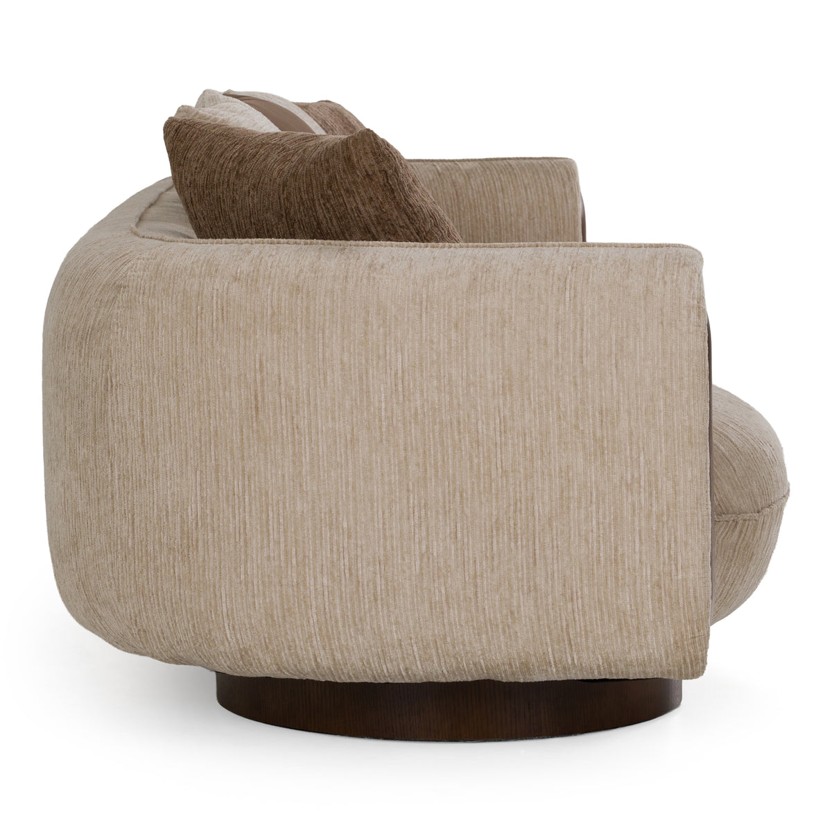 Kiran - Modern Beige + Brown Fabric Sofa by VIG Furniture - View 3