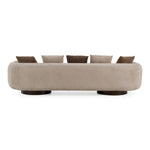 Kiran - Modern Beige + Brown Fabric Sofa by VIG Furniture - View 5