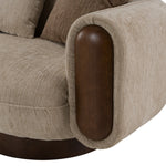 Kiran - Modern Beige + Brown Fabric Sofa by VIG Furniture - View 6