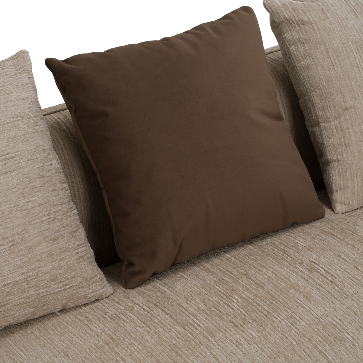 Kiran - Modern Beige + Brown Fabric Sofa by VIG Furniture - View 8