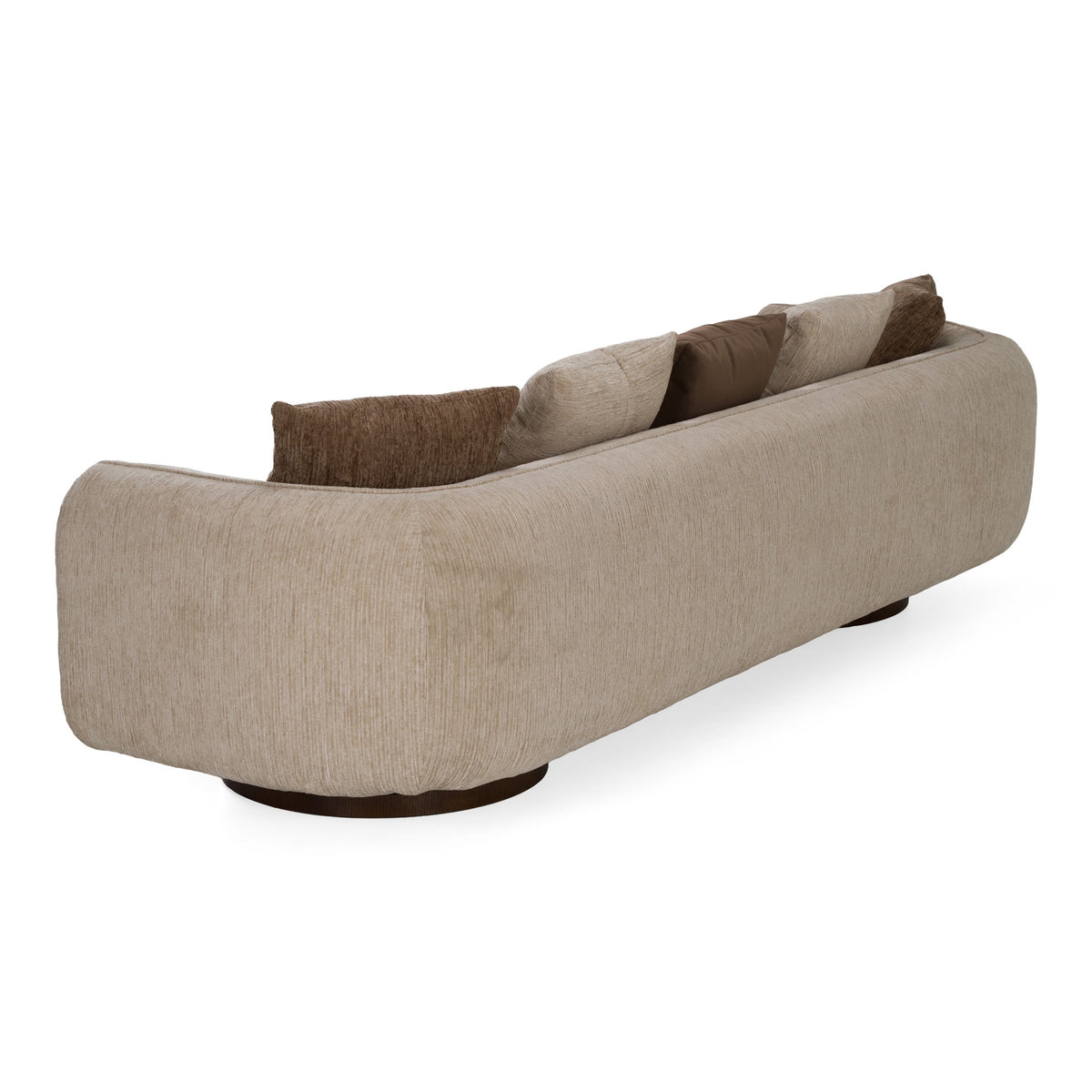 Kiran - Modern Beige + Brown Fabric Sofa by VIG Furniture - View 4