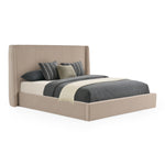 Kiro - Modern Tan Fabric Bed by VIG Furniture - View 2