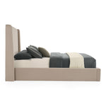 Kiro - Modern Tan Fabric Bed by VIG Furniture - View 3