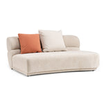 Knight - Modern Beige Fabric Curved Sectional Sofa by VIG Furniture - View 7