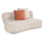 Knight - Modern Beige Fabric Curved Sectional Sofa by VIG Furniture - View 8