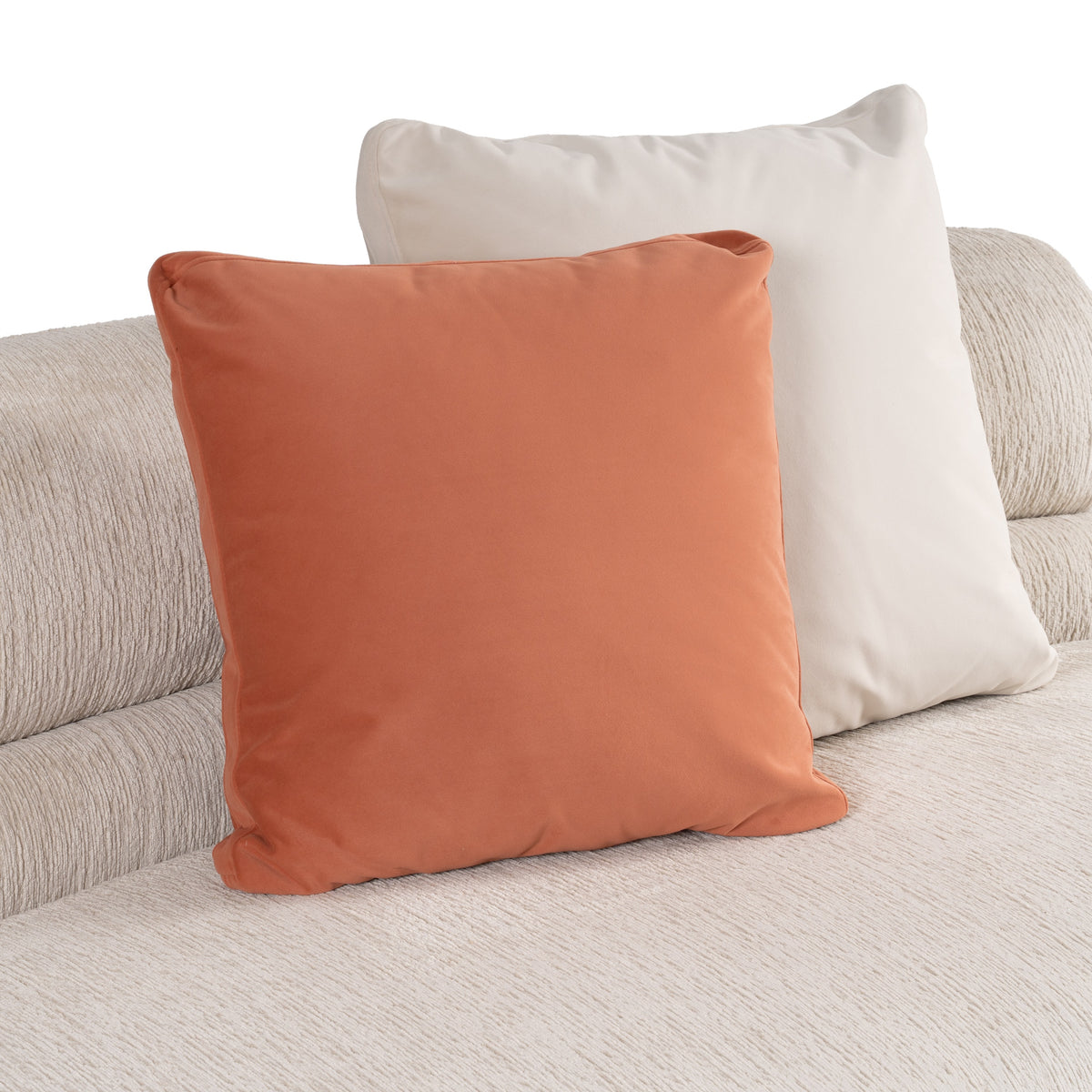Knight - Modern Beige Fabric Curved Sectional Sofa by VIG Furniture - View 10