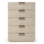 Lago - Modern Faux Travertine Chest by VIG Furniture - View 1