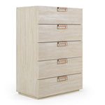 Lago - Modern Faux Travertine Chest by VIG Furniture - View 8