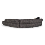 Lakota - Modern Dark Grey Fabric Curved Sectional Sofa by VIG Furniture - View 5