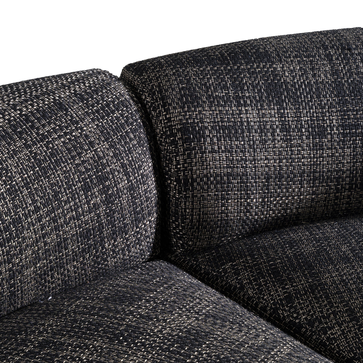 Lakota - Modern Dark Grey Fabric Curved Sectional Sofa by VIG Furniture - View 9