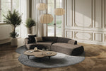 Lakota - Modern Dark Grey Fabric Curved Sectional Sofa by VIG Furniture - View 13
