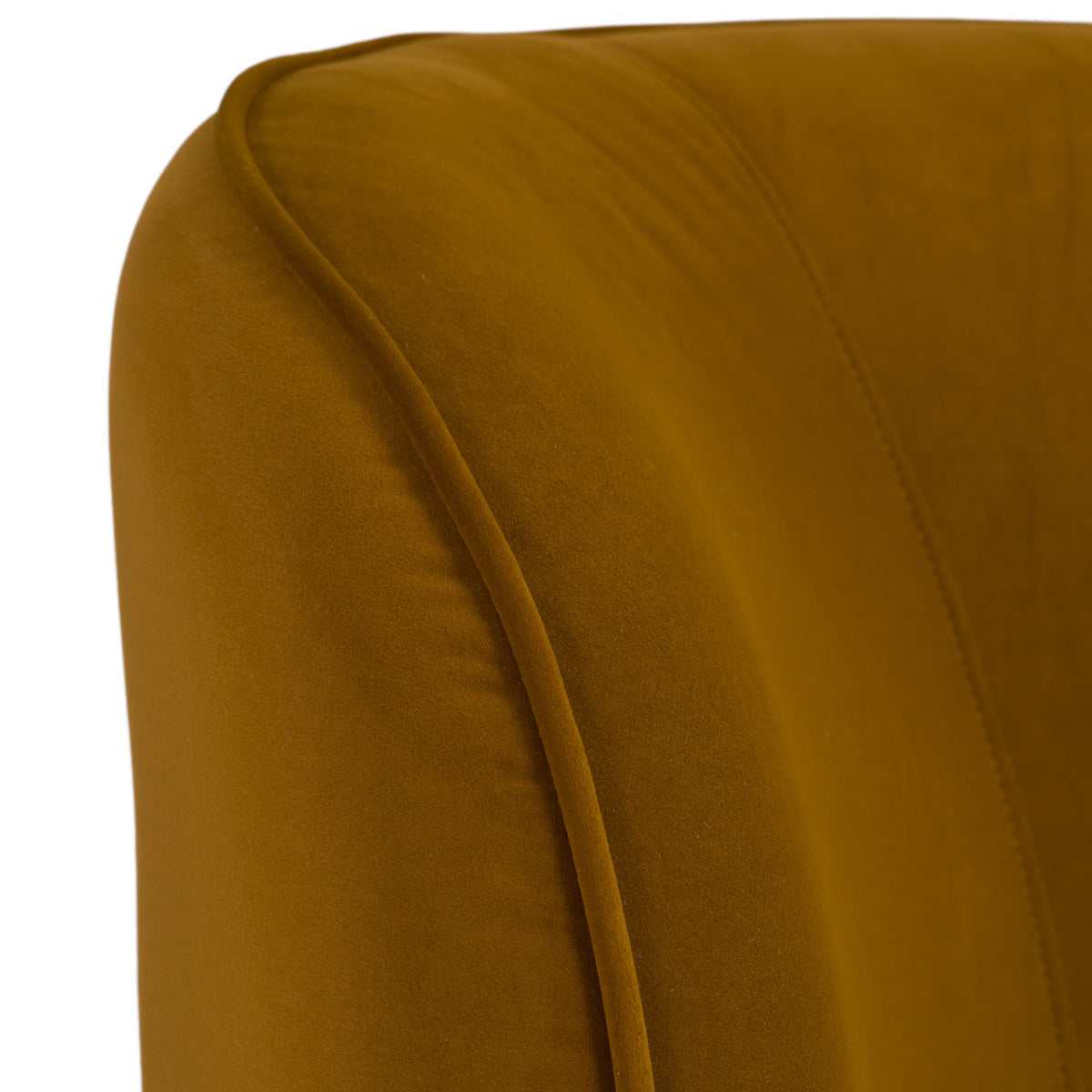 Lambert - Modern Burnt Orange Fabric Upholstered Bed by VIG Furniture - View 5