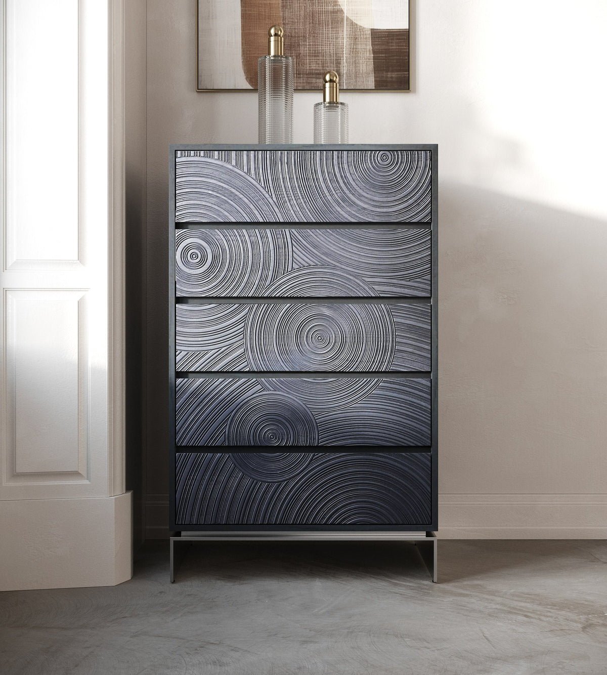 Cirque - Modern Black Ash Chest by VIG Furniture - View 2