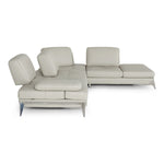 Andrea - Modern Grey Leather Sectional Sofa by VIG Furniture - View 8