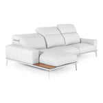 Villeneuve - Modern White Italian Left Facing Sectional Sofa by VIG Furniture - View 6