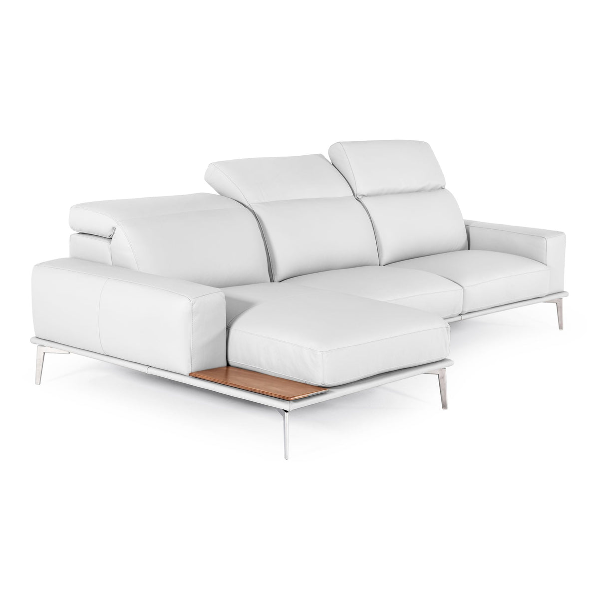Villeneuve - Modern White Italian Left Facing Sectional Sofa by VIG Furniture - View 6