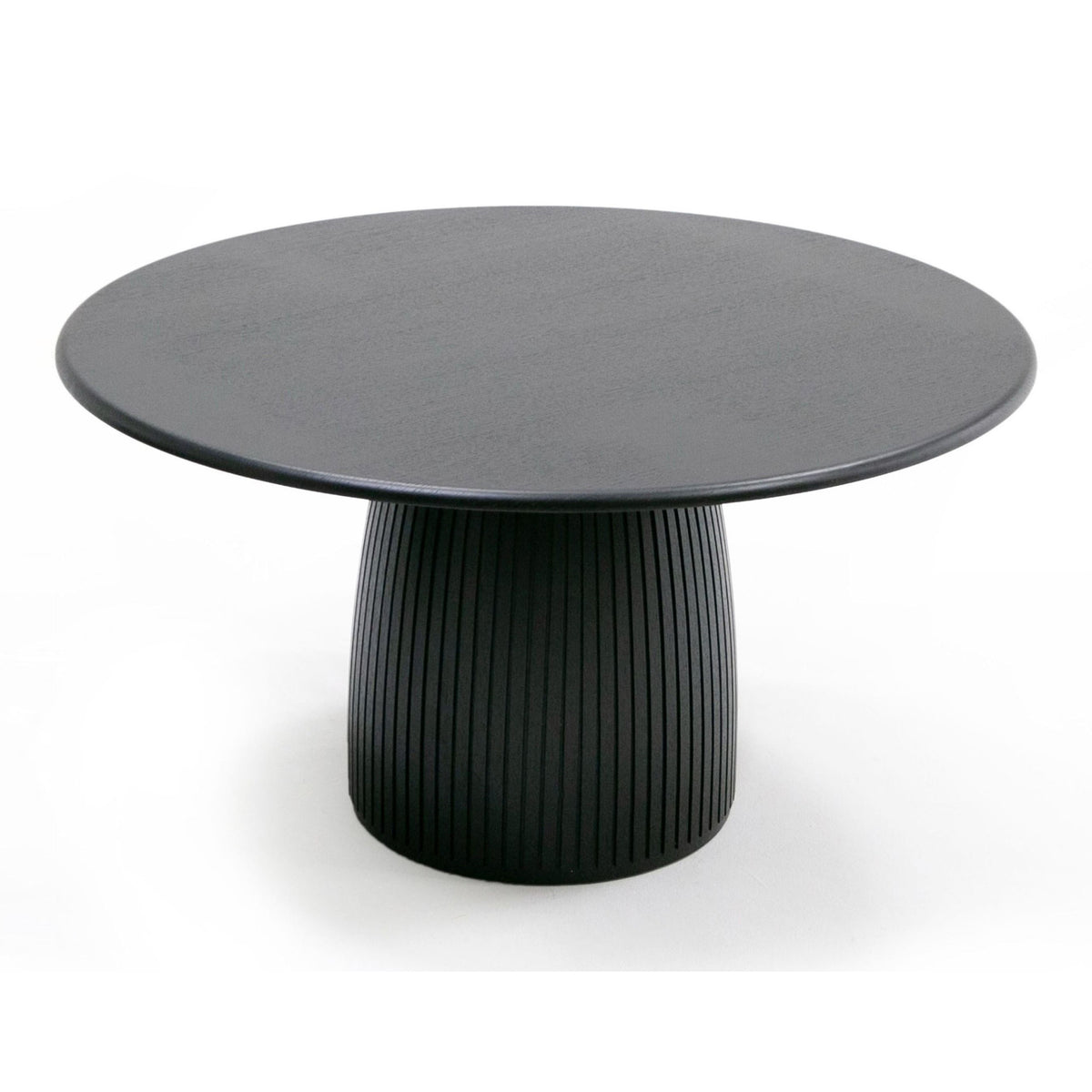 Lander Modern Mid Century Black Oak Round Dining Table by VIG Furniture - View 10