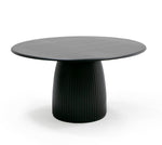 Lander Modern Mid Century Black Oak Round Dining Table by VIG Furniture - View 4