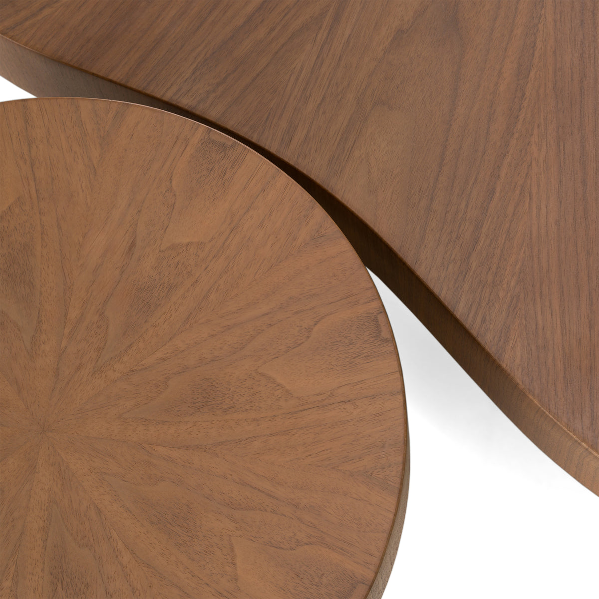 Larch - Modern Walnut Nesting Table Set by VIG Furniture - View 12
