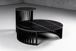 Larimer - Modern Round Coffee Table Set by VIG Furniture - View 2
