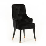 Larissa Modern Black Fabric Dining Chair by VIG Furniture - View 5