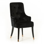 Larissa Modern Black Fabric Dining Chair by VIG Furniture - View 1