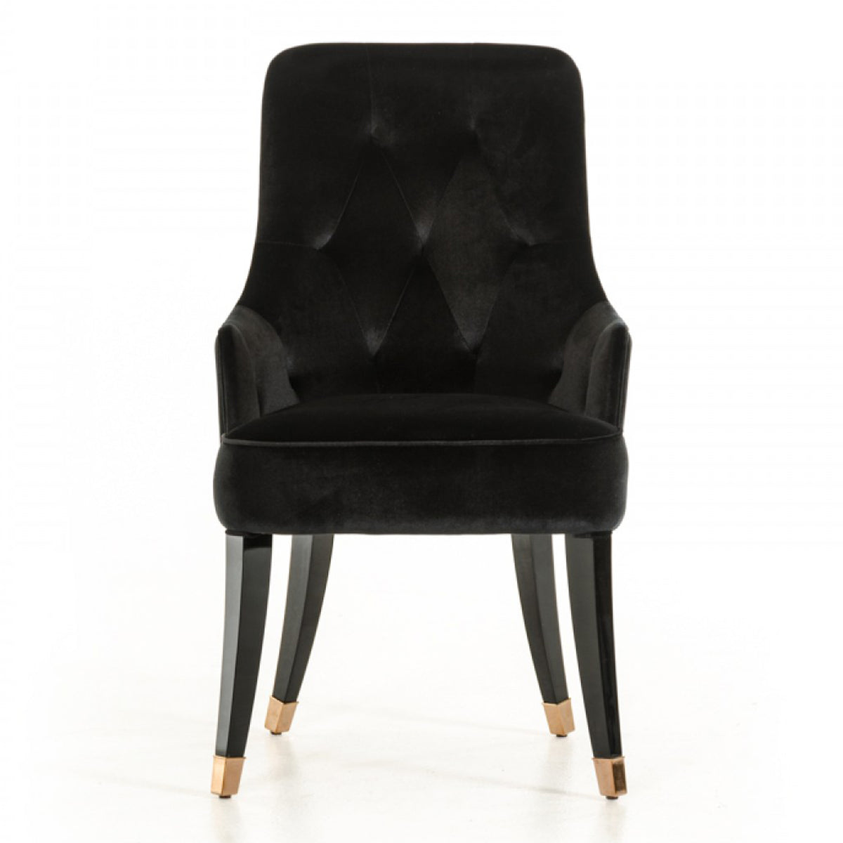 Larissa Modern Black Fabric Dining Chair by VIG Furniture - View 6