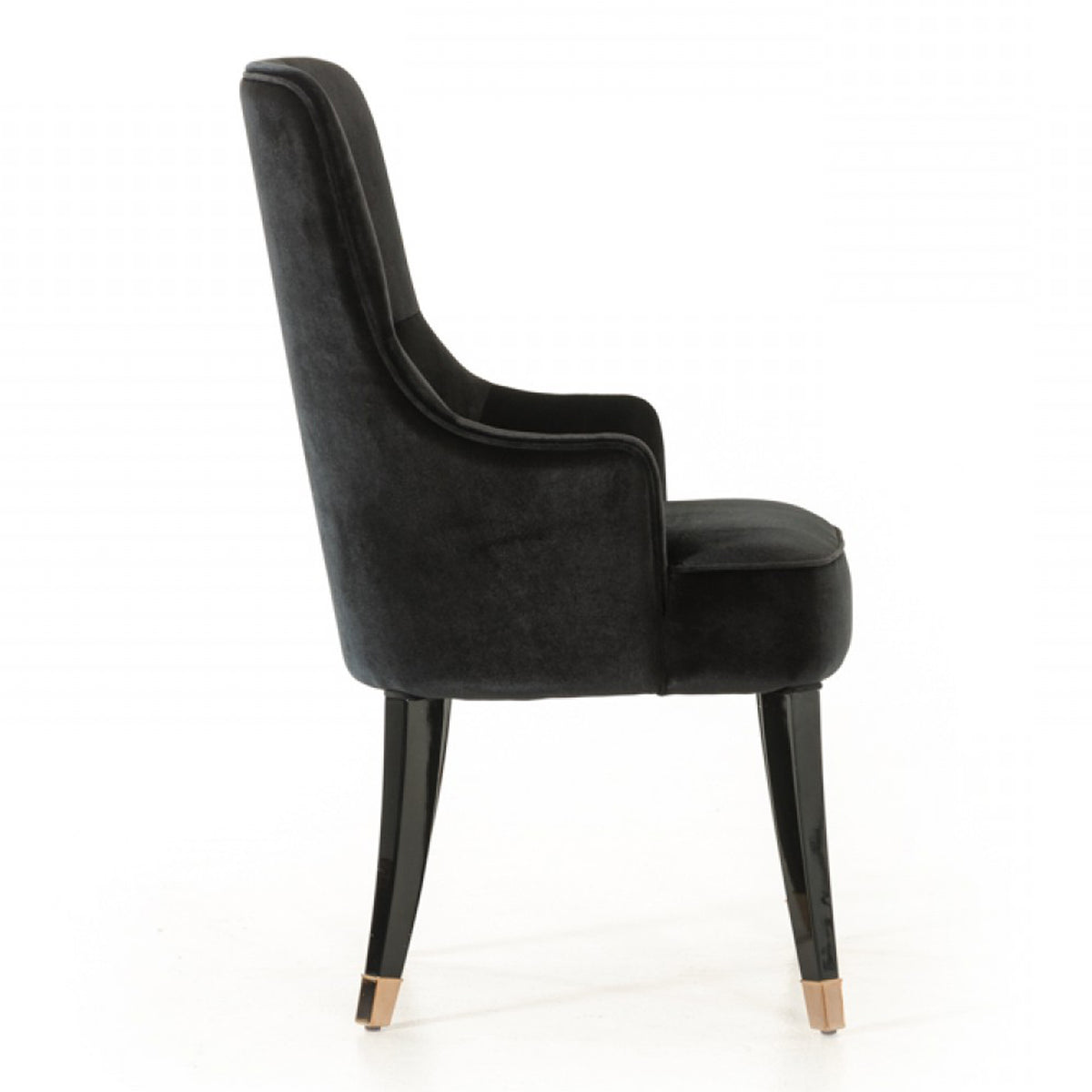 Larissa Modern Black Fabric Dining Chair by VIG Furniture - View 7