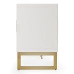Leah - Contemporary White High Gloss & Champagne Gold Buffet by VIG Furniture - View 3