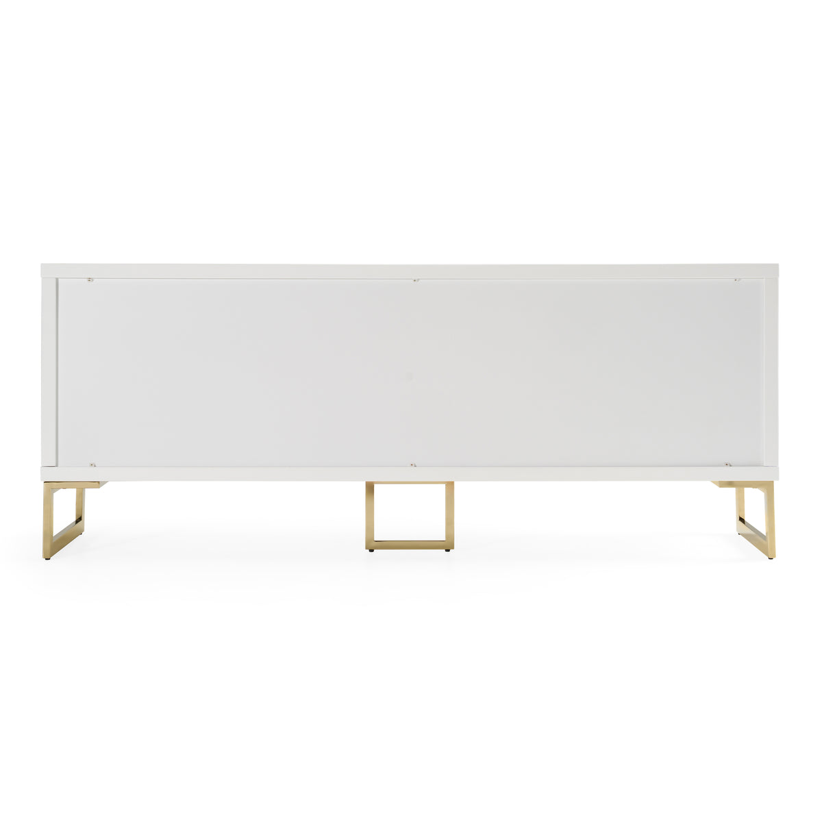 Leah - Contemporary White High Gloss & Champagne Gold Buffet by VIG Furniture - View 4