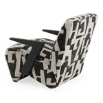Leana - Modern Black & White Fabric Accent Chair by VIG Furniture - View 8