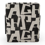 Leana - Modern Black & White Fabric Accent Chair by VIG Furniture - View 5