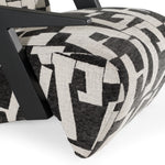 Leana - Modern Black & White Fabric Accent Chair by VIG Furniture - View 6