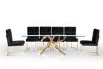 Legend Modern Black & Gold Dining Chair (Set of 2) by VIG Furniture - View 9