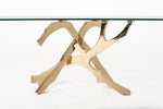 Legend Modern Glass & Gold Dining Table by VIG Furniture - View 11
