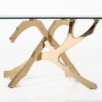 Legend Modern Glass & Gold Dining Table by VIG Furniture - View 19