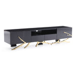 Legend Modern Black & Gold 79" TV Stand by VIG Furniture - View 6