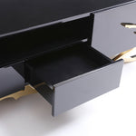 Legend Modern Black & Gold 79" TV Stand by VIG Furniture - View 8